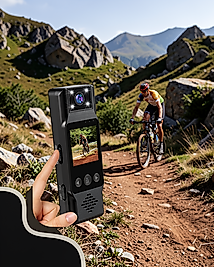 Taşınabilir Kamera WiFi 1.3" TFT Ekran 3MP Fotoğraf 128GB Kart Desteği