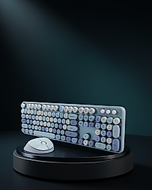 Kablosuz Klavye ve Mouse Seti Sessiz Tuş 104 Tuş UCZZZQW02KLAVYEMOUSE-4