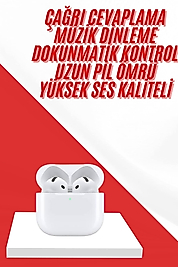 Kablosuz Bluetooth Kulaklık Dokunmatik Kontrol Özellikli UCZZZ4NESİLLLLL1-1