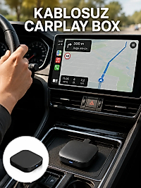 Bluetooth 5.0 Kablosuz Android Auto Araç İçi Adaptör Yeni Nesil