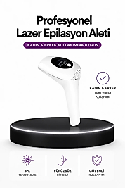 IPL Teknolojili Erkek Ve Kadın Kullanımına Uygun Lazer Epilasyon Cihaz