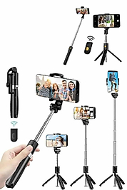 Selfie Çubuğu Manyetik Bluetooth Uzaktan Kumandalı UCZZZSELFİEÇUBUĞUUU3