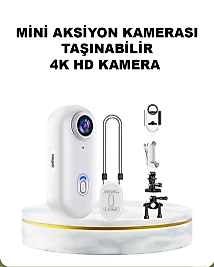 4K WiFi Spor Kamerası Su Geçirmez Mini Aksiyon Kamera