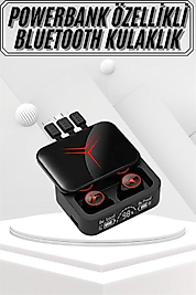 Kablosuz Bluetooth Kulaklık Göstergeli HD Mikrofon UUCZZZM88KULAKLIKKKK1