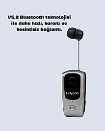 Çift Telefon Bağlantılı Eller Serbest Bluetooth Kulaklık