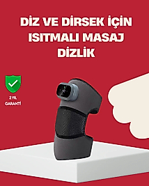 3 Seviyeli Titreşimli Isıtmalı Diz Bakım Masaj Cihazı