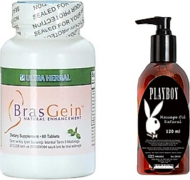 BRAS GEİN GÖĞÜS ŞEKİLLENDİRİCİ PLUMP BİG BREAST + PLAYBOY MASAJ YAĞI