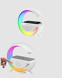 Kablosuz Şarjlı Bluetooth Hoparlör Gece Lambası XUCZZZGOOGLEDİJİTAL-3