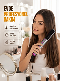 Ergonomik Tasarımlı Hafif ve Taşınabilir Sıcak Hava Fırçası