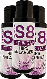 STIMUL8 (S8) 3 ADET KALÇAŞEKİLLENDİRİCİ BAY BAYAN BAKIM KREMİ 60 ML