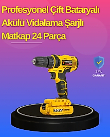 Hafif ve Ergonomik 12V Kablosuz Matkap | Hızlı Şarj ve Uzun Pil Ömrü