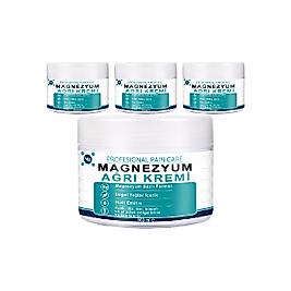 SAF MAGNEZYUM KLORÜRLÜ AĞRIMASAJ LOSYONU 4 ADET ZECHSTEİN DENİZ KAYNAKLI, ALOE VERA VE E VİTAMİNLİ KOMPLEX RELAX KREM