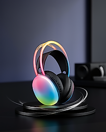 Kulak Üstü Kablosuz Bluetooth Kulaklık RGB Işıklı UCZZZPG580KULAKLIKKKKKKK2