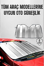 Oto Güneşlik Tüm Araç Tiplerine Uygun Isı Önleyici UUCZOTOGÜNEŞLİK1