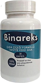 SÜPER BİNAREKS ERKEKLERE 30 LU  ÇUHA ÇİÇEĞİ KAPS 3 ADET