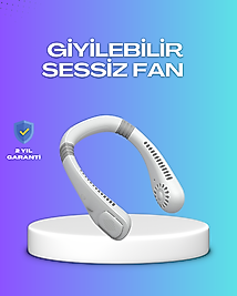 Eller Serbest Şarjlı Taşınabilir Soğutucu Fan