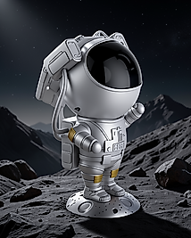 Astronot Şeklinde Bluetooth Hoparlör Gökyüzü Kumandalı Aydınlatma Lamba