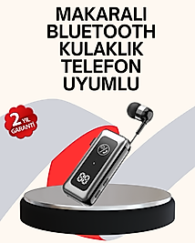 MikroSD Kartlı, Titreşimli Uyarılı Bluetooth 5.2 Kulaklık