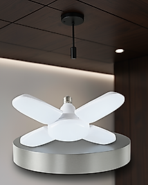 Katlanabilir 4 Kollu LED Ampül 6000 Lumen UCZZZVM60LEDAMPÜL-1
