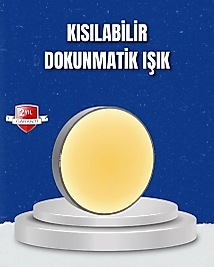 USB Şarjlı Sensörlü LED Lamba Otomatik Açılıp Kapanan