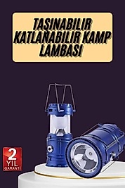 Şarj Edilebilir Güneş Enerjili Işıldak UUCZZZXF5800TLAMBAAAAAA3