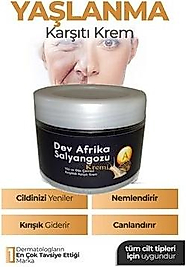 DAS DEV ARFRİKA SALYANGOZU KIRŞIKLIK KARŞITI KREMİ 100 ML X 1 ADET