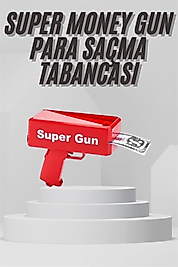 Para Fırlatma Oyuncak Otomatik Kırmızı UUCZZZSUPERGUNNNN2
