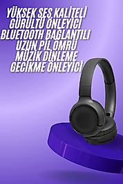 2025 Model Kulak Üstü Bluetooth Hoparlör ANC Özellikli