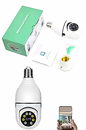Ampül Kamera 360 Derece Wi-Fi Full HD 1080p UCZZZLFS2KAMERAAAAAA3