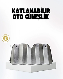 Otomobil Güneşliği – Katlanabilir Tasarım ve Süngerli Isı Yalıtımı