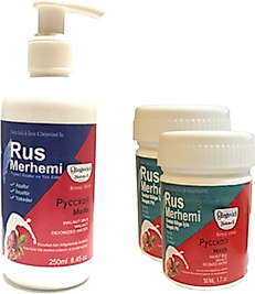 OLEGOVİCH MEDİCİNE RUS MERHEMİ TÜY DÖKÜCÜ AZALTICI KREM MERHEM 250 ML 1 AD + RUS MERHEMİ GENİTAL BÖ