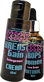 BREAST GAİN 60 ML KADINLARA ÖZEL ŞEKİLLENDİRME MEMLİFT BAKIM KREMİ+ KADINLARA ÖZEL DAMLA LOVIX:070