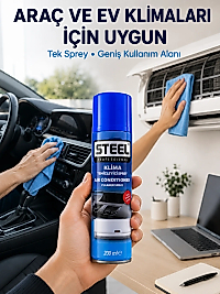 Araç Kliması ve Ev Tipi Klimalar İçin Temizlik Çözümü