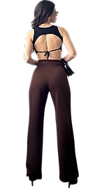 Palazzo Pantolon- KAHVERENGİ