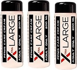 X-TRA LARGE ERKEKLERE ÖZEL BOYUTLANDIRICI X-LARGE KREM 125 ML X 3
