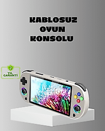 HD Çıkış Destekli Taşınabilir Oyun Konsolu – 5 İnç IPS Ekran, RGB Işıklı