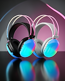 Kulak Üstü Kablosuz Bluetooth Kulaklık RGB Işıklı UUCZZZPG580KULAKLIKKKKKKK2