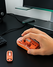 Şeffaf Kablosuz Mouse Bluetooth USB 2.4GHz UCZZZM223MOUSETURUNCU-7