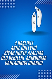Vakumlu Siyah Nokta Temizleyici 4 Başlıklı UCZVAKUMLUSİYAHNOKTA1