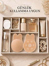 Görünmez Kendinden Yapışkanlı Destek Pedi Yeniden Kullanılabilir Silikon Destek Pedi