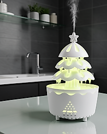 Şans Ağacı Aromaterapi Difüzörü 250 ML RGB Aydınlatmalı