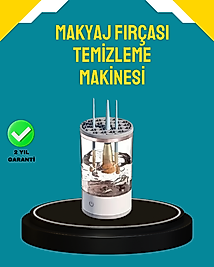 Sonik Teknoloji ile Derinlemesine Makyaj Fırçası Temizleyici