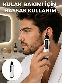 Hassas 3D Bıçaklı Kulak ve Burun Tıraş Makinesi Yeni Nesil