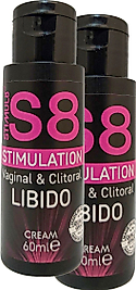 STIMUL8 (S8) 2 ADET BİRDEN VAJİNACLİTORİS ÖZEL KREMİ 60 ML
