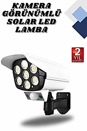Dönebilen LED Bahçe Lambası Güneş Enerjili UUCZSOLARAYDINLATMA1