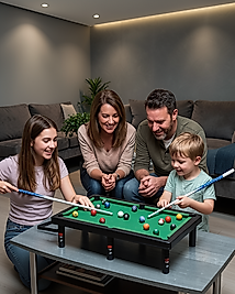 Çocuklar İçin Masaüstü Bilardo Seti UCZZZBİLARDOSETİ-1