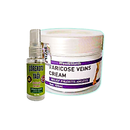 VARİCOSE VE.NS 100 ML 1 ADET WEST&MONTH BACAK BAKIM KREM + ÇÖREK OTU YAĞI YAĞI 30 ML