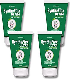 SYNTHAFLEX ULTRA VÜCUT AĞRILARI IÇİN MASAJ BAKIM KREMİ 50 ML X 4 ADET