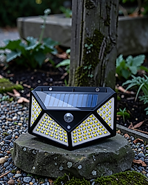 Solar Bahçe Lambası 100 LED Hareket Sensörlü XUUCZZZYX100LAMBA