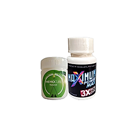 HEMOCURE CREAM 50 ML ÖZEL KARIŞIIM KREM + MAXİMUM POWER MAX ERKEKLERE ÖZEL 30 LU 3 ÖZELLİKLİ KAPSÜLLER